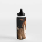 Foal and Mare hug - Equine fine art photograph Water Bottle Gallery Image 3