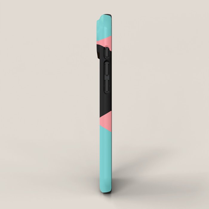 Modern geometric shapes 17 iPhone Case Gallery Image 2