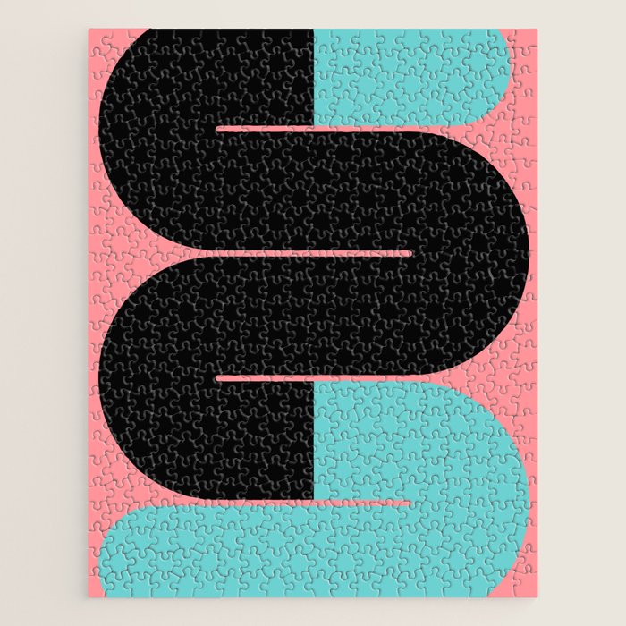 Modern geometric shapes 17 Jigsaw Puzzle Gallery Image 1