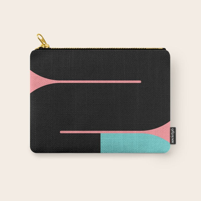Modern geometric shapes 17 Carry All Pouch Gallery Image 1