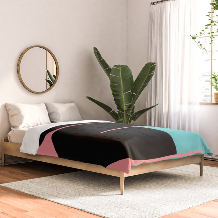 Modern geometric shapes 17 Comforter Gallery Image 2