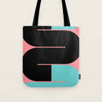 Modern geometric shapes 17 Tote Bag Gallery Image 1