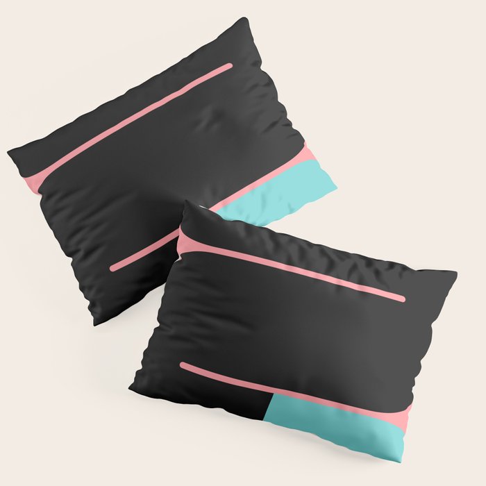 Modern geometric shapes 17 Pillow Sham Gallery Image 3