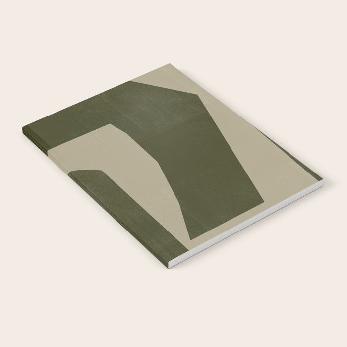 Green Paper Cut No1. Notebook Gallery Image 1