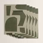 Green Paper Cut No1. Wrapping Paper Gallery Image 3
