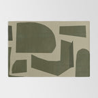 Green Paper Cut No1. Rug Gallery Image 2