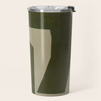 Green Paper Cut No1. Travel Mug Gallery Image 2