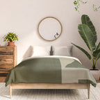 Green Paper Cut No1. Comforter Gallery Image 3