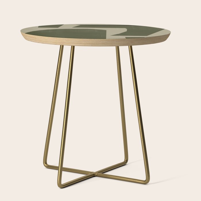 Green Paper Cut No1. Side Table Gallery Image 1