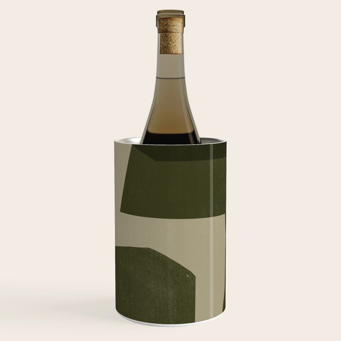 Green Paper Cut No1. Wine Chiller Gallery Image 1