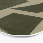 Green Paper Cut No1. Bath Mat Gallery Image 3