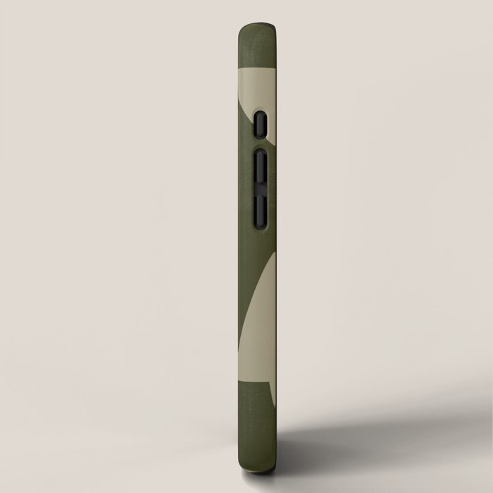 Green Paper Cut No1. iPhone Case Gallery Image 2