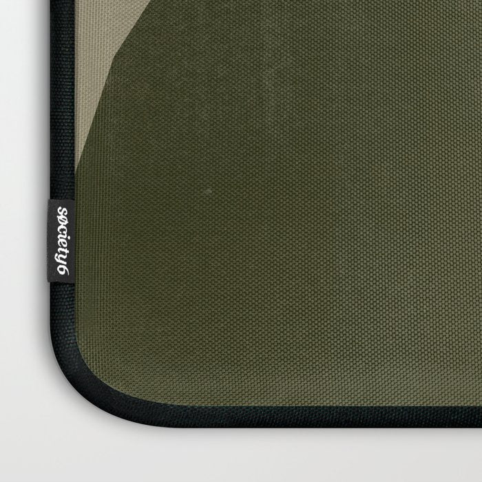 Green Paper Cut No1. Laptop Sleeve Gallery Image 3