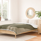 Green Paper Cut No1. Duvet Cover Gallery Image 2