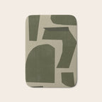 Green Paper Cut No1. Bath Mat Gallery Image 1