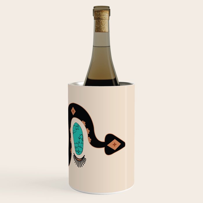 Southwestern Slither in Black Wine Chiller Gallery Image 3