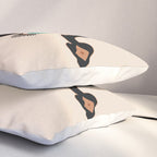 Southwestern Slither in Black Pillow Sham Gallery Image 3