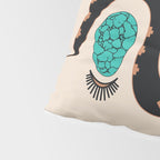 Southwestern Slither in Black Pillow Sham Gallery Image 4