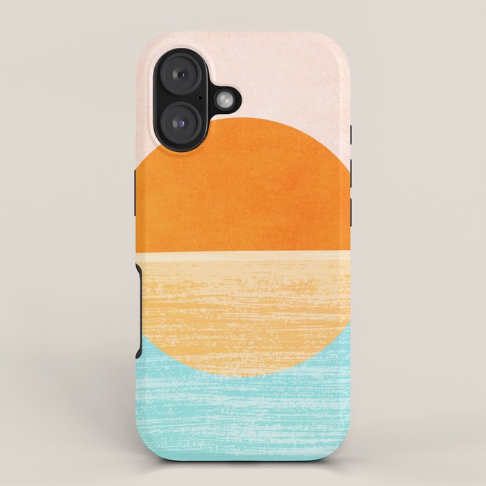 Seaside Sunset iPhone Case Gallery Image 1