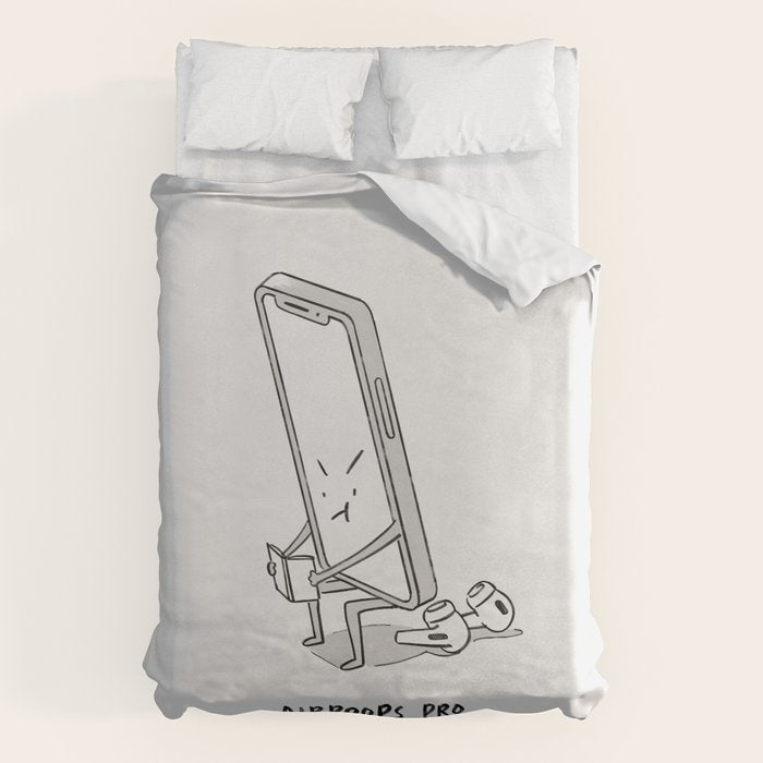 AirPoops Pro Duvet Cover Gallery Image 1