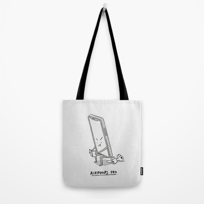 AirPoops Pro Tote Bag Gallery Image 2