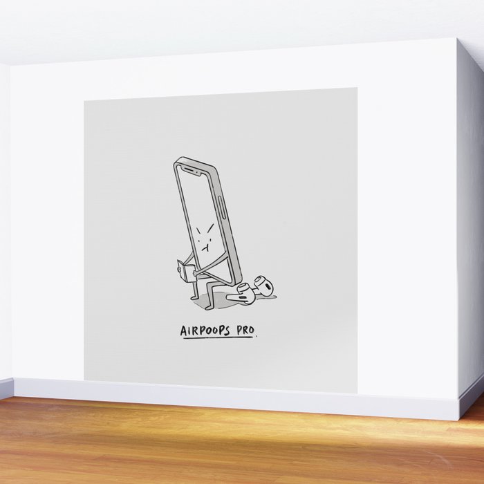 AirPoops Pro Wall Mural Gallery Image 2