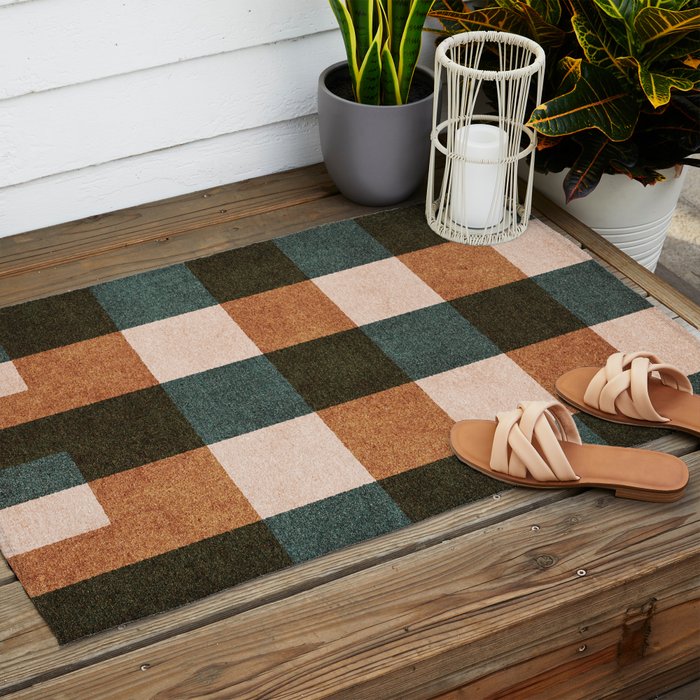 ABSTRACT ALPHABET / Decorative I Outdoor Rug Gallery Image 2