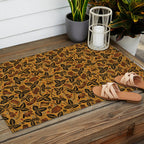 Summer Camping - Golden Outdoor Rug Gallery Image 2