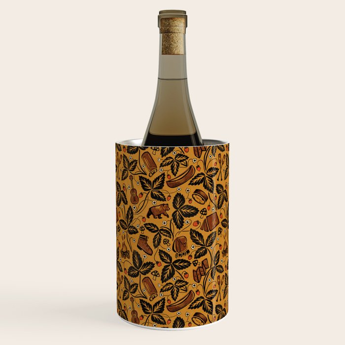 Summer Camping - Golden Wine Chiller Gallery Image 1