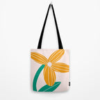 Yellow Flower Tote Bag Gallery Image 2