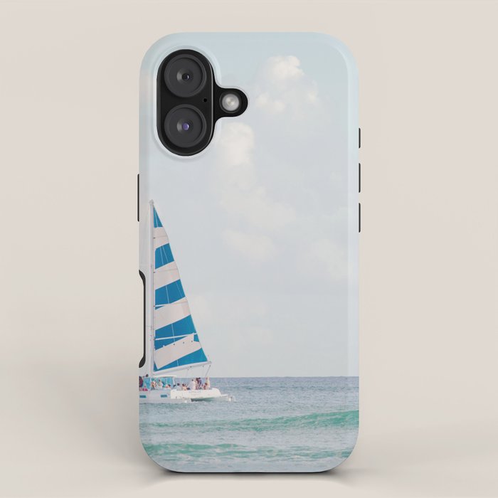 Happy Sailing - Ocean Photography iPhone Case Gallery Image 1