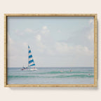 Happy Sailing - Ocean Photography Serving Tray Gallery Image 1