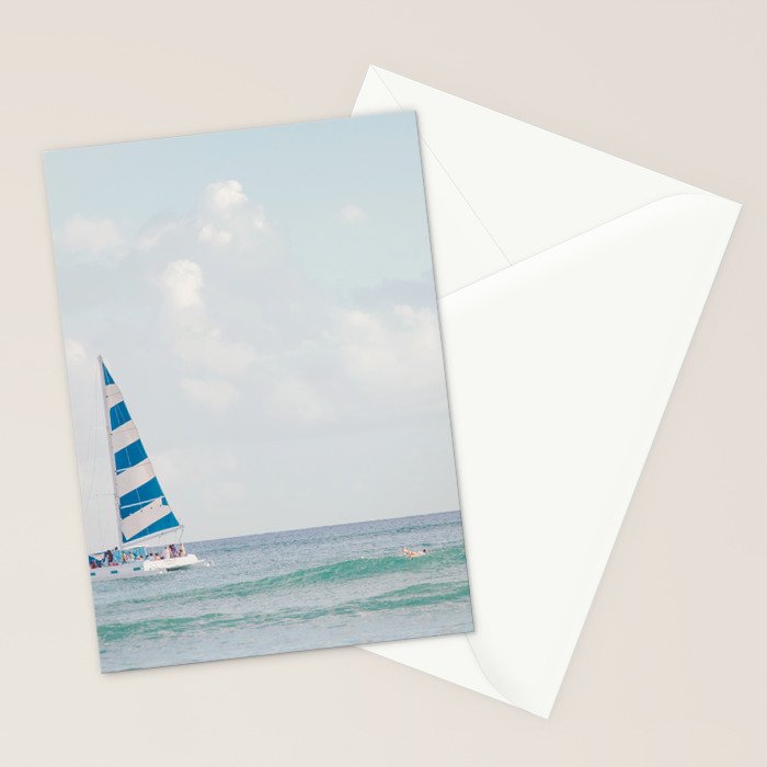 Happy Sailing - Ocean Photography Stationery Card Gallery Image 2