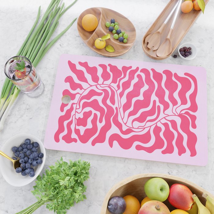 Wild Ferns: Wine Edition Cutting Board Gallery Image 2