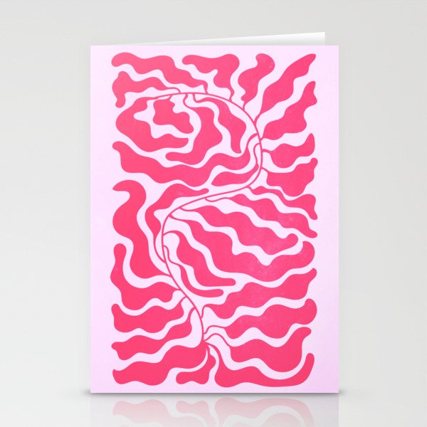 Wild Ferns: Wine Edition Stationery Card Gallery Image 1