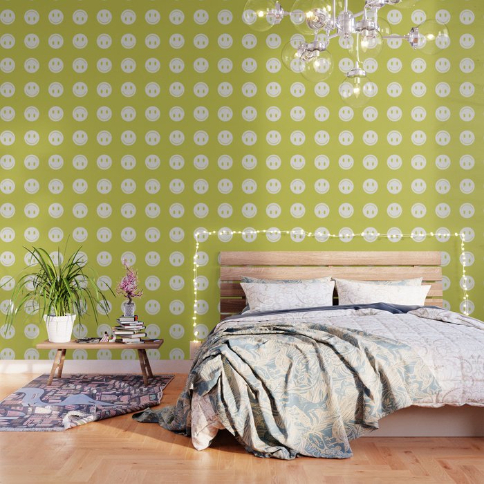 Happy Thoughts Lime Wallpaper Gallery Image 3