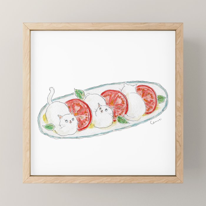 Caprese Nyanco Mini Art Print Gallery Image 1