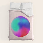 Pink And Purple Gradient Sphere Comforter Gallery Image 6