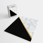Marble, Stone, Color Block, Minimalist Art Jigsaw Puzzle Gallery Image 2