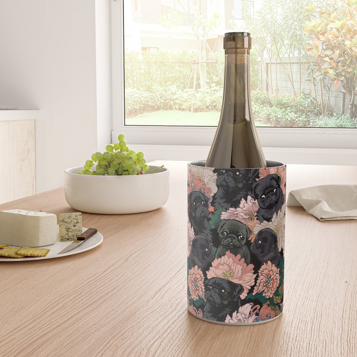 Because Black Pug Wine Chiller Gallery Image 4