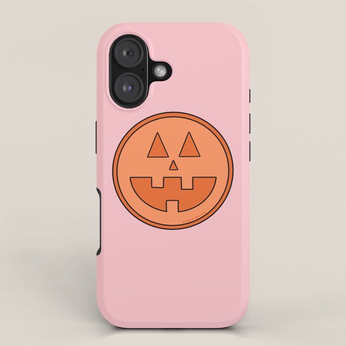 Smile Jack O Lantern iPhone Case Gallery Image 1
