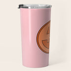 Smile Jack O Lantern Travel Mug Gallery Image 3
