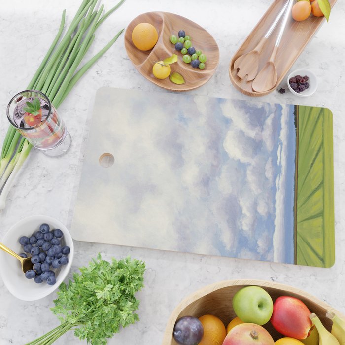 After the Rain Landscape Cutting Board Gallery Image 2