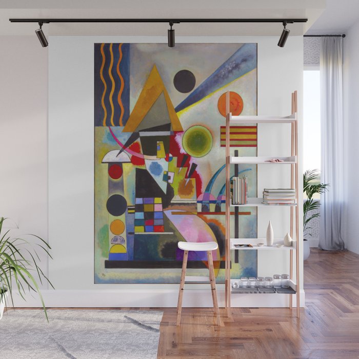 Wassily Kandinsky | Kandinsky Swinging | Swinging Wall Mural Gallery Image 1