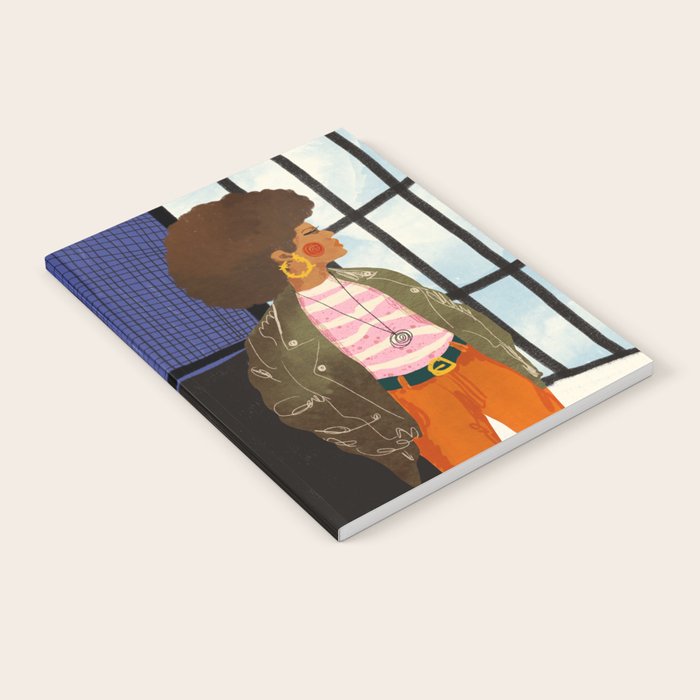 Girl with Golden Earing Notebook Gallery Image 2