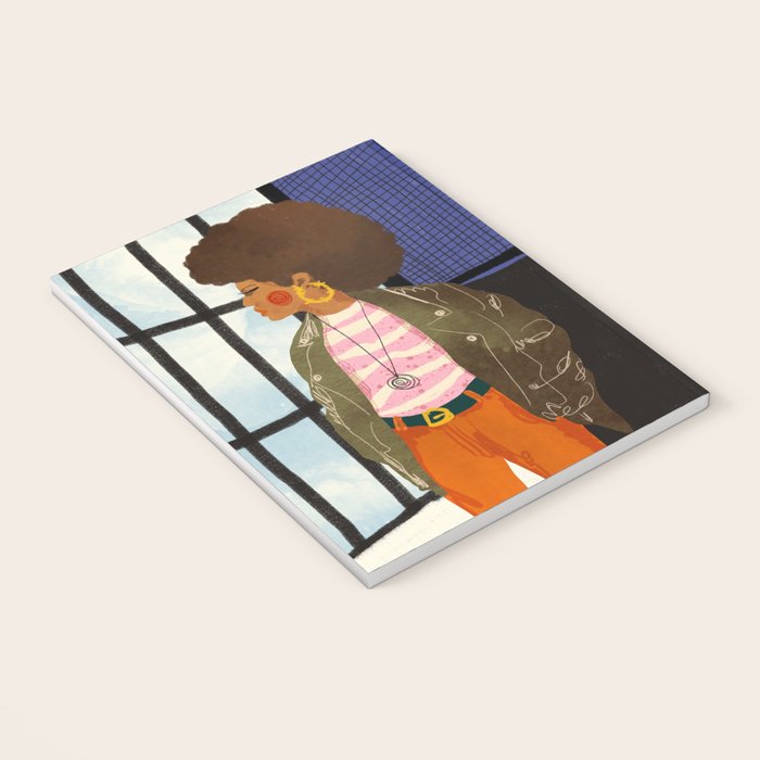 Girl with Golden Earing Notebook Gallery Image 3