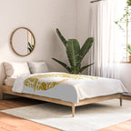 Floral Elephant in Gold Comforter Gallery Image 2
