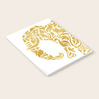 Floral Elephant in Gold Notebook Gallery Image 2