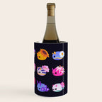 Flower sea slug - dark Wine Chiller Gallery Image 3