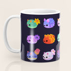 Flower sea slug - dark Coffee Mug Gallery Image 3